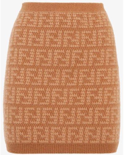 fendi skirt brown|fendi skirts girls.